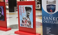 SANKO Okulları'ndan 'Atatürk’ün Işığında' Resim Sergisi