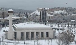 Gaziantep güne beyaz örtü ile uyandı