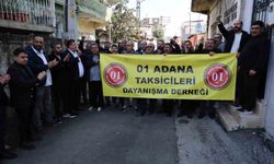 Adana'da taksicilerden korsan taksi eylemi