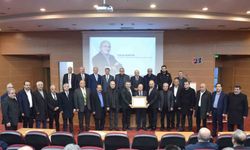 Malatya TSO'dan Vahap Munyar'a 'Şeref Üyeliği Beratı'