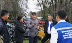 Muğla Büyükşehir'den Köyceğiz'de sel sonrası üreticiye destek