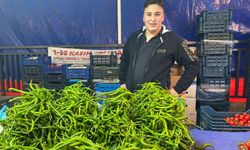 Seraları su basınca sivri biber ve salatalığın ateşi yükseldi