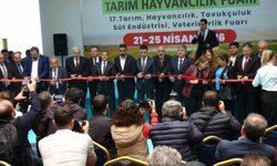 Diyarbakır'da '17. Tarım, Hayvancılık, Tavukçuluk, Süt Endüstrisi ve Veterinerlik Fuarı' açıldı