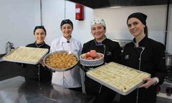 Misket elma tadında baklava