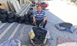 Kurban Bayramı yaklaştı, Hisarcık'ta mangal kömürü satışları arttı