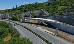 Trabzon'un 30 yıllık hayali olan Güney Çevre Yolu Projesi'nde çalışmalar sürüyor