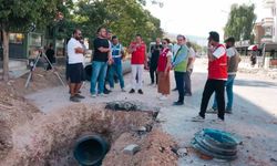 Başkan Köksal Aras mahallelerde yürütülen çalışmaları yerinde inceledi
