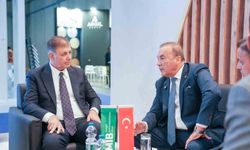 Başkan Tugay'dan İtalya'da Marble İzmir temasları
