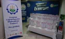 Erzurum'da coğrafi işaretler bilgilendirme semineri düzenlendi