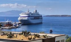 Bodrum'a 447 yolcusuyla geldi