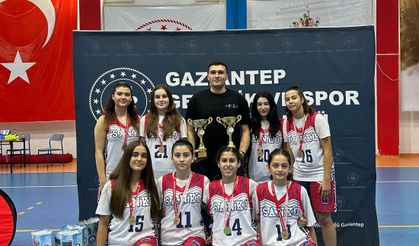 SANKO OKULLARI BASKETBOLDA İL ŞAMPİYONU OLDU