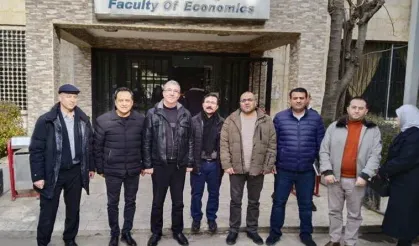 GAÜN HEYETİNDEN HALEP ÜNİVERSİTESİNE ZİYARET
