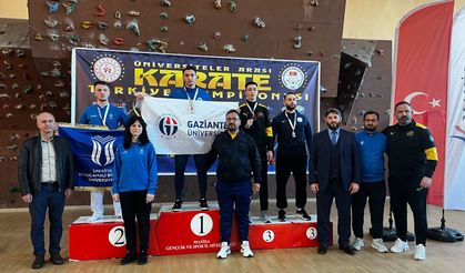 GAÜN ÖĞRENCİSİ YASİN UÇAR TÜRKİYE ŞAMPİYONU OLDU