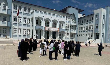 Lise öğrencilerinden ’Mesleğimi Öğreniyorum, Ailemle Paylaşıyorum’ etkinliği