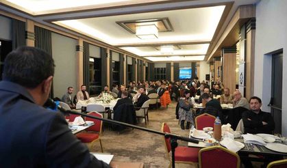 Sarıkamış'ta ortak akıl buluşması: Kars TSO üyeleriyle bir arada