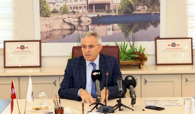 GAÜN REKTÖRÜ PROF. DR. ÖZAYDIN DİKKAT ÇEKEN PROJELERİNİ AÇIKLADI