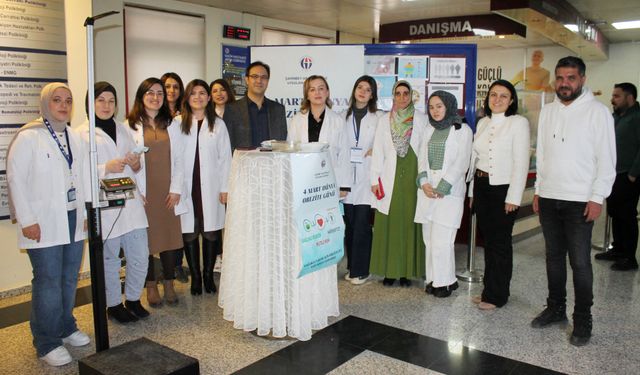 GAÜN HASTANESİ’NDE DÜNYA OBEZİTE GÜNÜ ETKİNLİĞİ DÜZENLENDİ