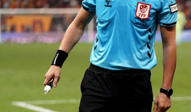 Trendyol 1. Lig’de Play-Off 1. Tur maçlarının hakemleri açıklandı