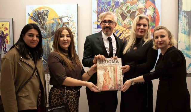 Ressam Atilla, SANKO Sanat Galerisi'nde sergi açtı