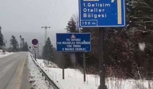 Uludağ'da kar yağışı etkisini sürdürüyor