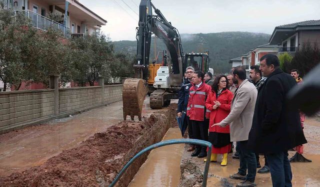 Başkan Aras, 502 milyonluk yol ve altyapı yatırımını yerinde inceledi