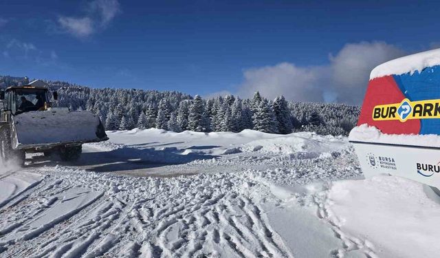 Büyükşehir'den Uludağ'da güvenli ve ucuz otopark hizmeti