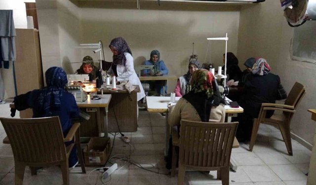 Cezaevi lojmanlarından üretime