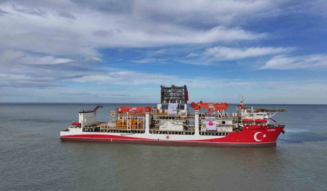 Mavi Vatan'ın yeni neferi Yıldırım havadan görüntülendi