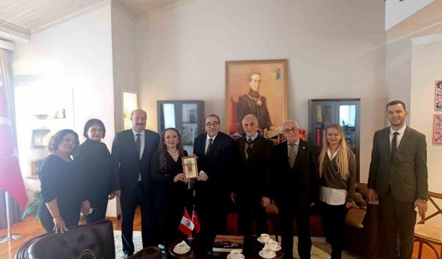 Peru ile Türkiye arasında sağlık turizmi, tarım ve ticaret alanlarında iş birliği görüşmesi