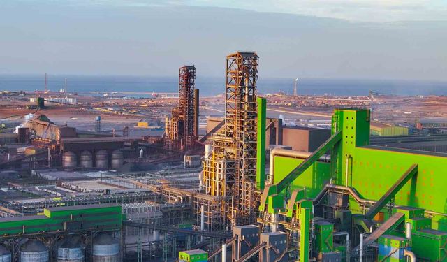 Tosyalı, Cezayir'de gerçekleştirdiği 2,43 milyon tonluk çelik üretimiyle rekor kırdığını açıkladı