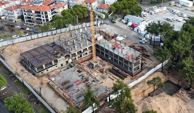 Abide H. Nuri Öncüer Huzurevi inşaatı devam ediyor