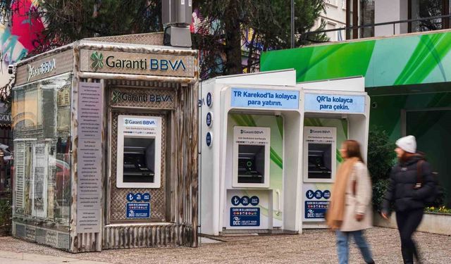 Çalışanların fikri hayata geçirildi, atıklar ile ATM üretildi
