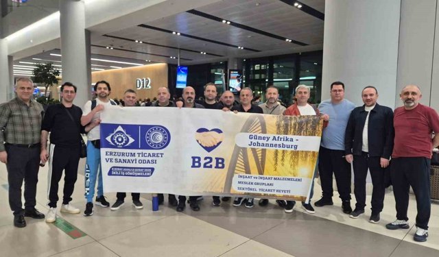 ETSO'nun Güney Afrika temasları başladı: İnşaat ve yapı sektörü Johannesburg'da