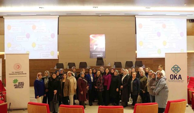 'Ev Eksenli Çalışma ve Dijital Girişimcilik Eğitimleri' tamamlandı