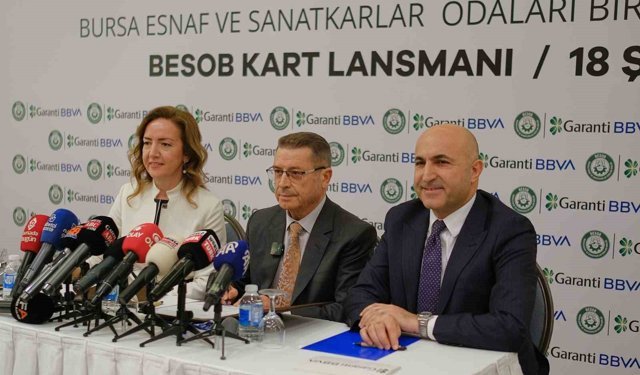 Garanti BBVA ile Bursa Esnaf ve Sanatkârlar Odaları Birliği'nden iş birliği