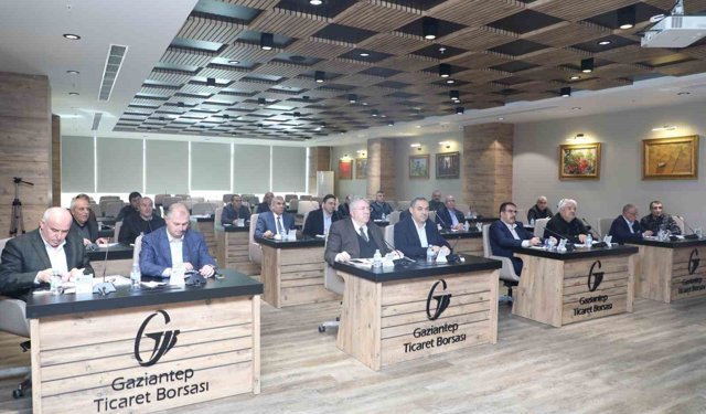 Gaziantep Ticaret Borsası Şubat Ayı Olağan Meclis Toplantısı gerçekleştirildi