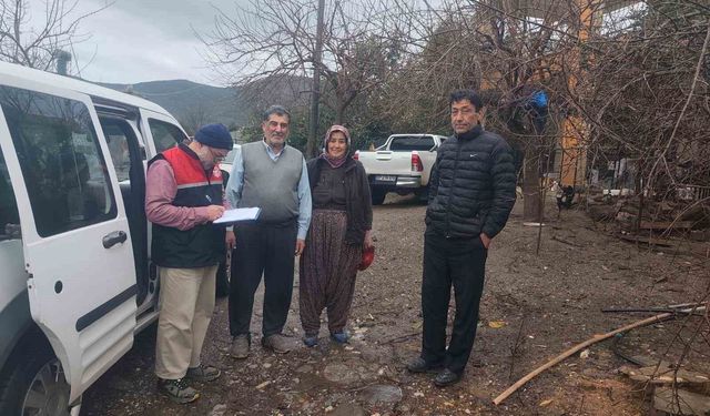 Gazipaşa'da dolu ve fırtınadan 214 üretici zarar gördü