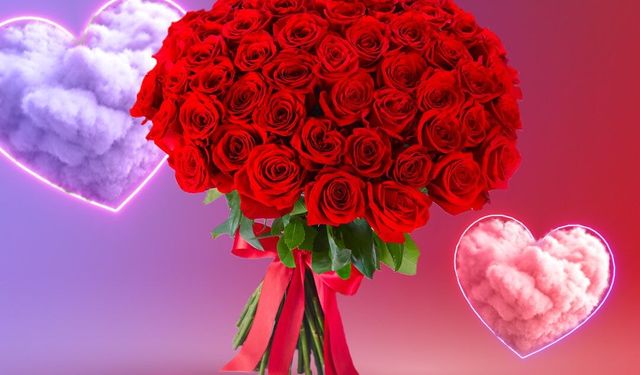 GetirÇarşı'dan Sevgililer Günü'ne özel çiçek seçenekleri