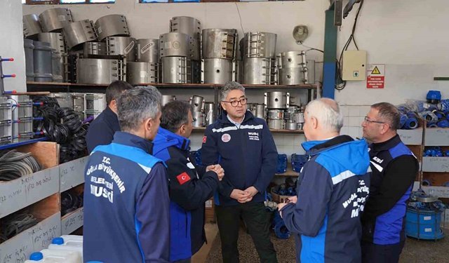 MUSKİ Genel Müdürü Şengül Datça'daki yatırımları yerinde inceledi