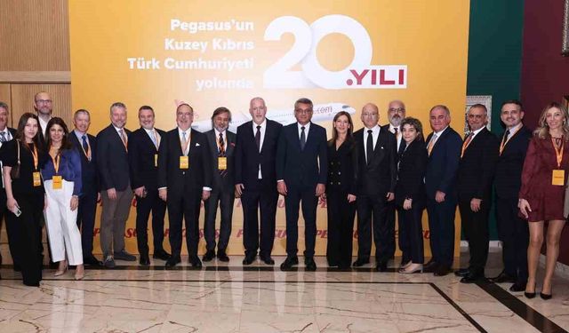 Pegasus'un KKTC uçuşları 20 yaşında