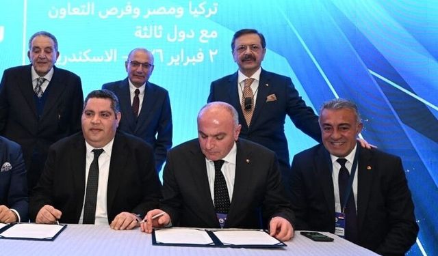 Türkiye ve Mısır Ticaretinde yeni dönem: Dev iş birliği protokolü imzalandı