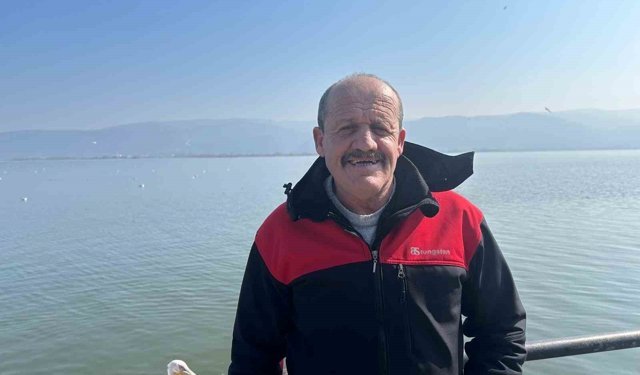 Turna severlere Uluabat Gölü'nden güzel haber