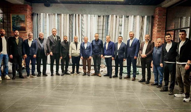 BTSO başkan adalı Özer Matlı, tekstil sektörü temsilcileriyle buluştu