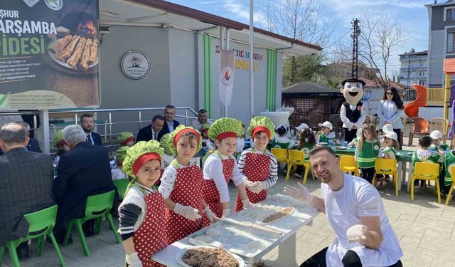 'Dünya Pide Günü'nde Çarşamba pidesi miniklerle buluştu