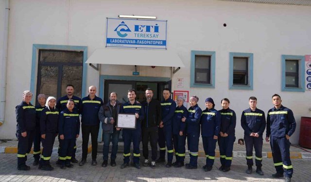 Eti Bakır Tereksay'ın doğru ve güvenilir analiz kabiliyeti onaylandı