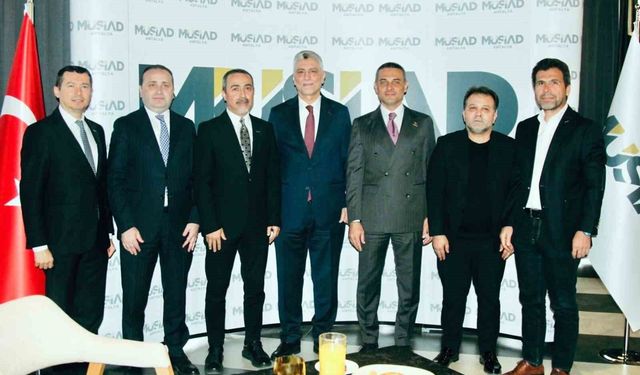 MÜSİAD Muğla heyeti Ticaret Bakanı Bolat'ın da katıldığı istişare toplantısına katıldı