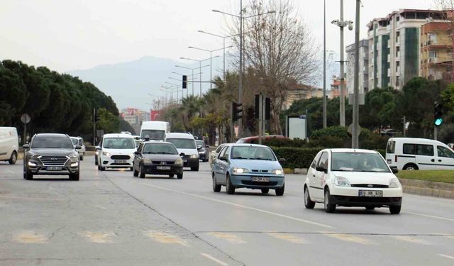 Aydın'da araç sayısı 680 bin oldu