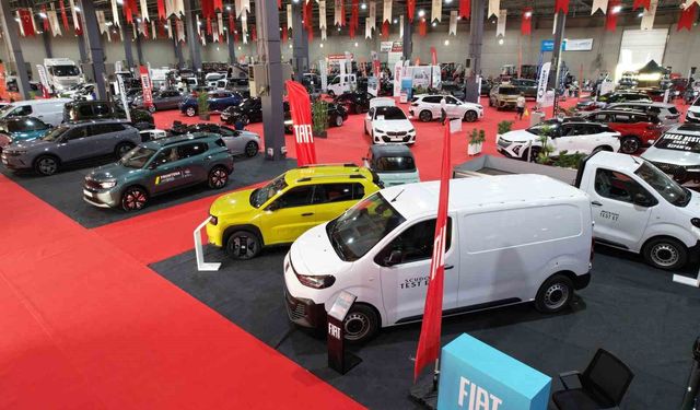 Denizli Motorlu Taşıtlar Fuarı ikinci kez kapılarını ziyaretçilerine açtı