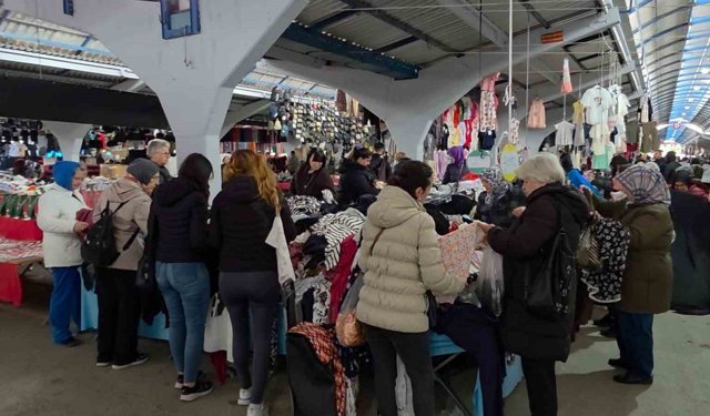 Edirne'de Balkan Pazarı yeniden açıldı: Esnaf umutlu