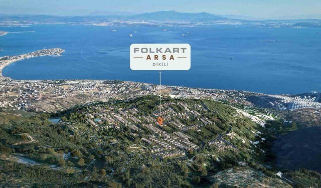Folkart Arsa Dikili'de müstakil villa imarlı tapu teslimleri başladı